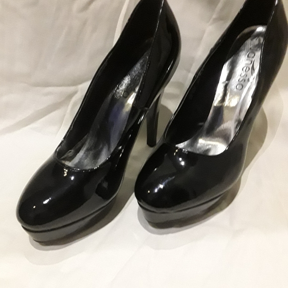 High Heels, Janessa, size 38 or 8, black - Picture 2 of 4